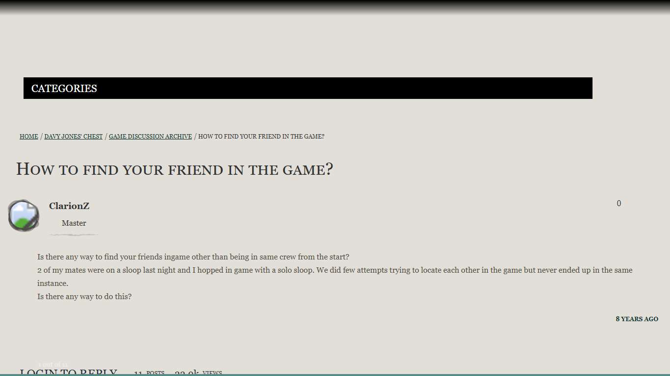 Sea of Thieves - How to find your friend in the game?