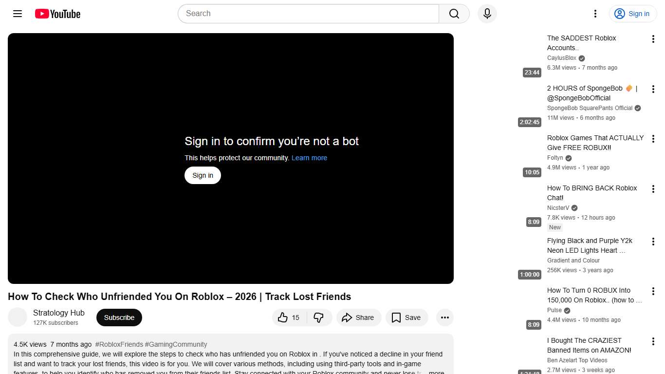 How To Check Who Unfriended You On Roblox – 2026 | Track Lost Friends - YouTube
