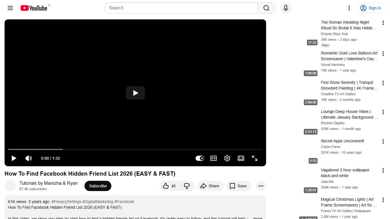 How To Find Facebook Hidden Friend List 2026 (EASY & FAST) - YouTube